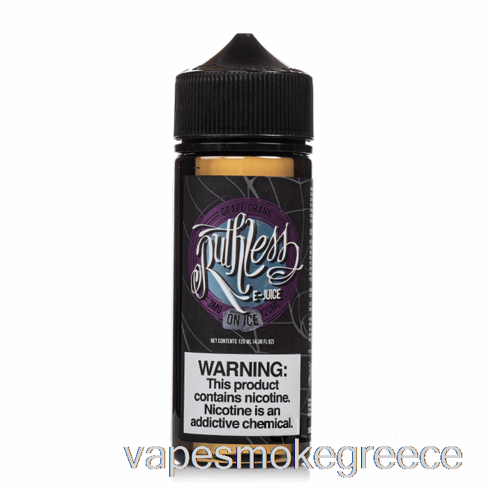 Vape Greece σταφύλι ήπιε σε πάγο - αδίστακτος ατμός - 120ml 3mg